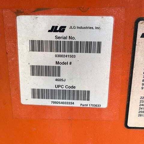 2018 JLG 460SJ-17