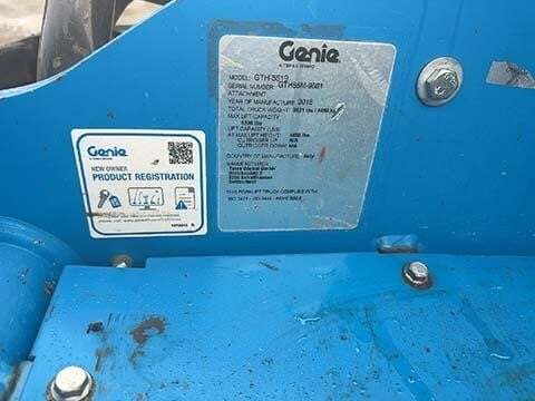 2018 Genie GTH-5519-28