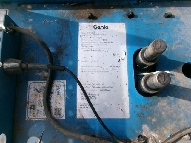 2018 Genie GS-1930-12