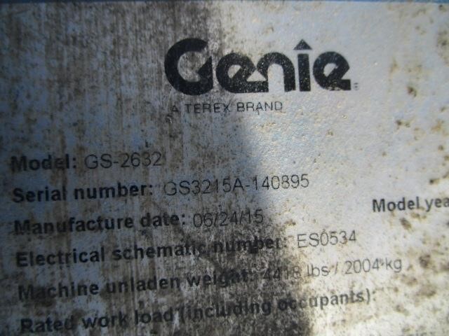 2015 Genie GS-2632-12