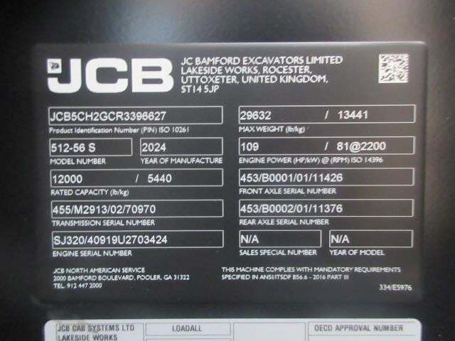 2025 JCB 512-56-33