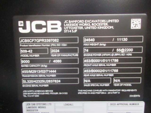 2025 JCB 509-42-38
