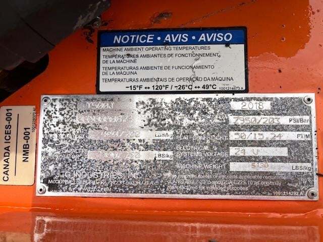 2018 JLG T500J-13