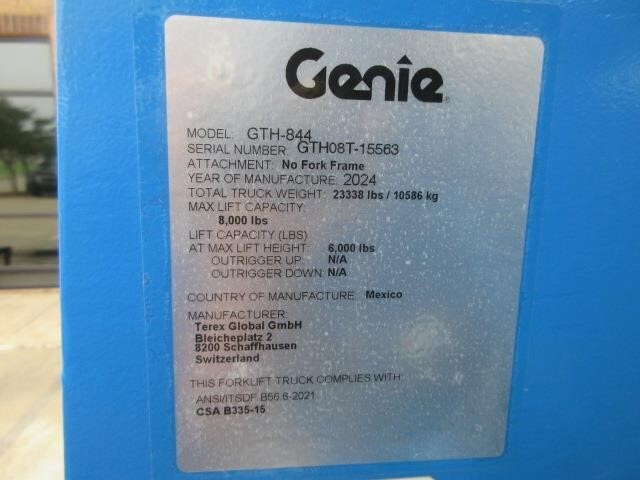 2024 Genie GTH 844-28