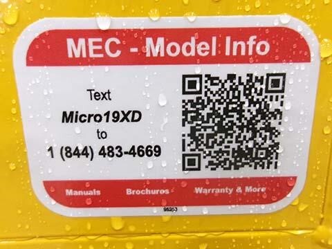 2025 MEC Micro 19-XD-20