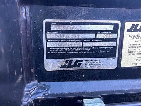 2016 JLG G10-43-31