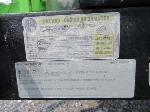 2020 Pratt EZ-1065-11