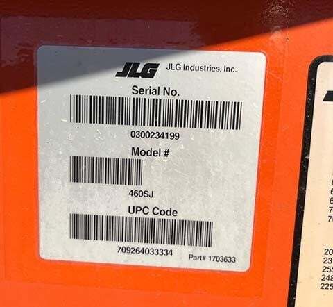 2017 JLG 460SJ-21