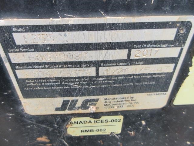 2017 JLG 1255-23