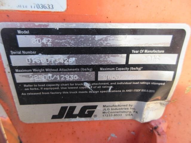 2016 SkyTrak 8042-23