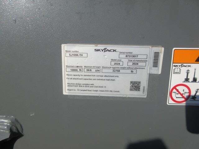 2024 Skyjack SJ1056 TH-30