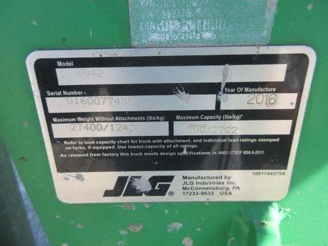 2016 SkyTrak 6042-23