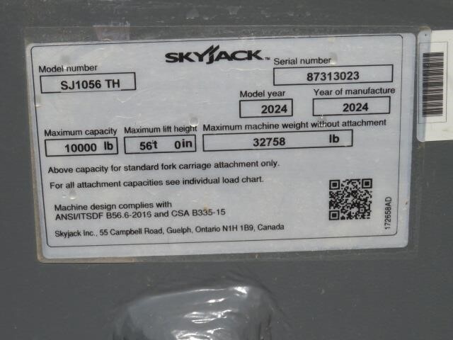 2025 Skyjack SJ1056 TH-26