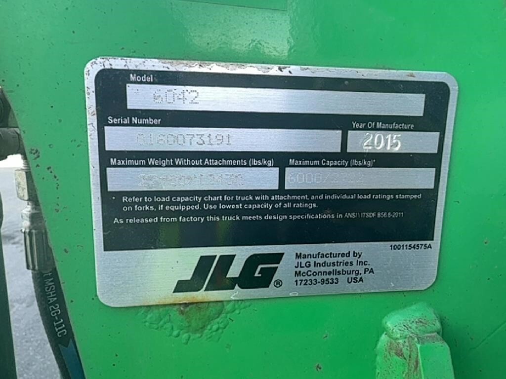 2015 SkyTrak 6042-36