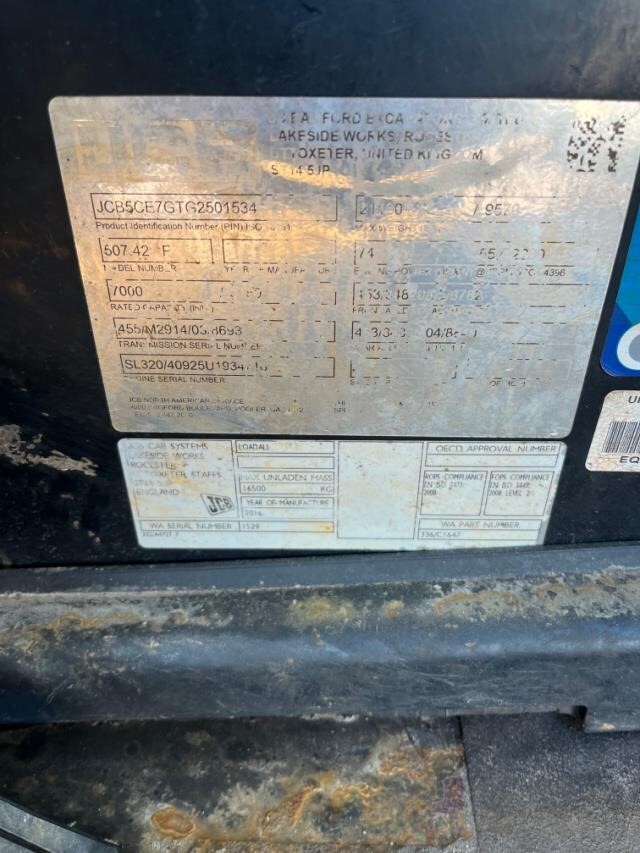 2017 JCB 507-42-30