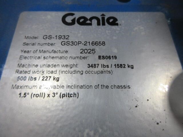 2025 Genie GS-1932-36