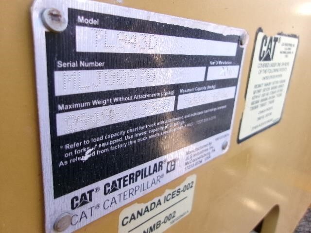 2019 CAT TL943D-22
