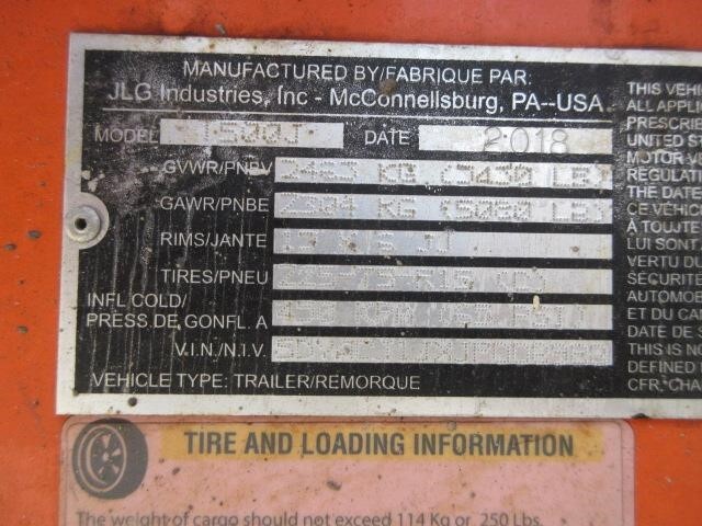 2018 JLG T500J-20