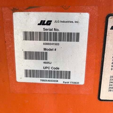 2018 JLG 460SJ-17
