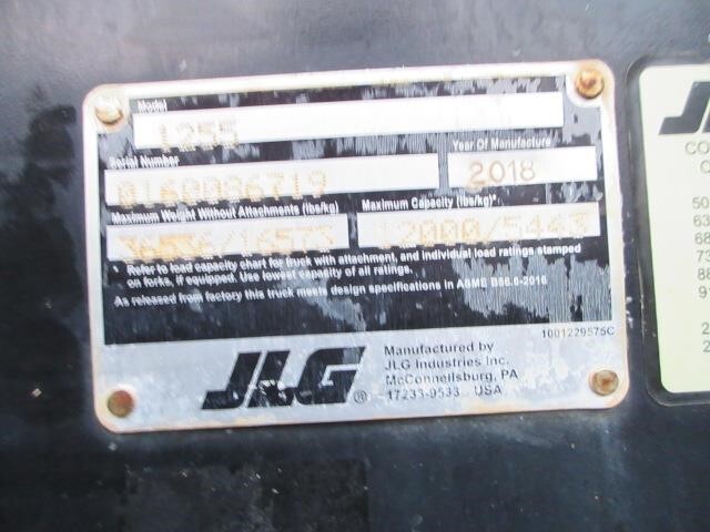 2018 JLG 1255-25