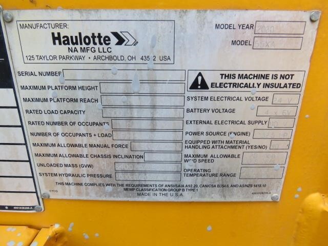 2020 Haulotte 55XA-23