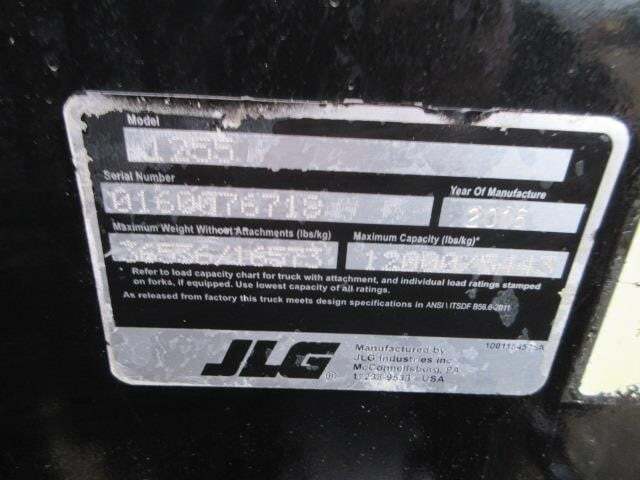 2016 JLG 1255-25
