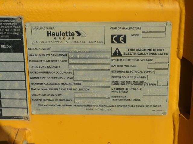 2018 Haulotte 55XA-22