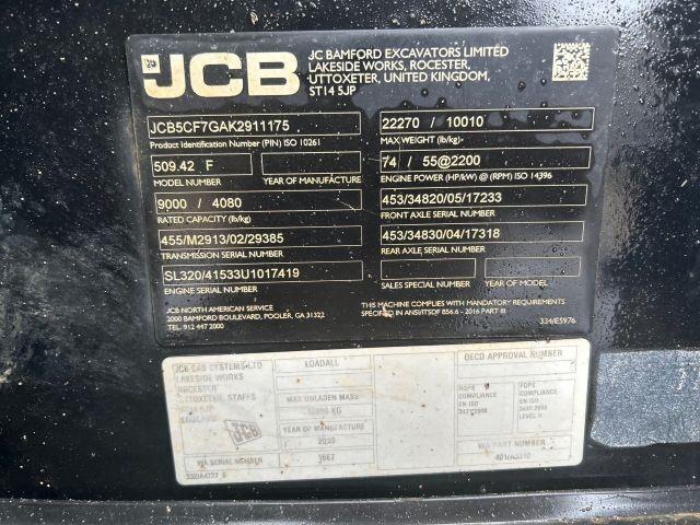 2019 JCB 509-42-6