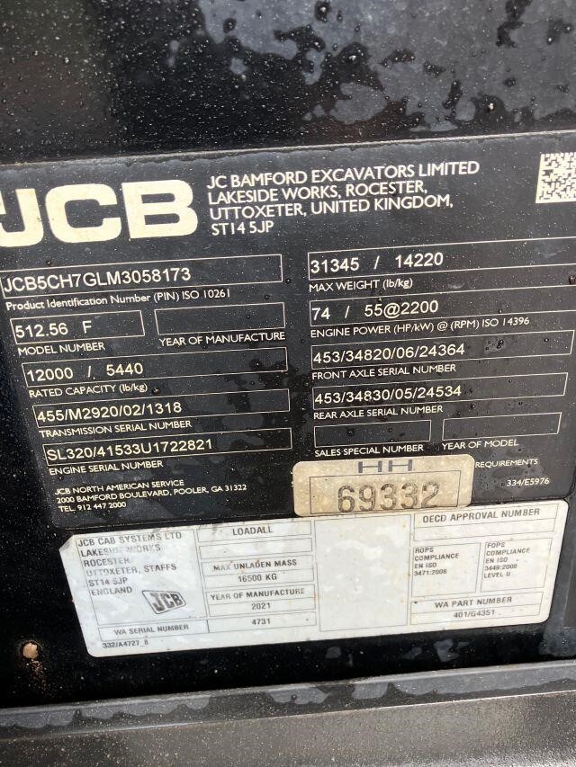 2021 JCB 512-56-6
