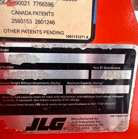 2015 SkyTrak 6036-16