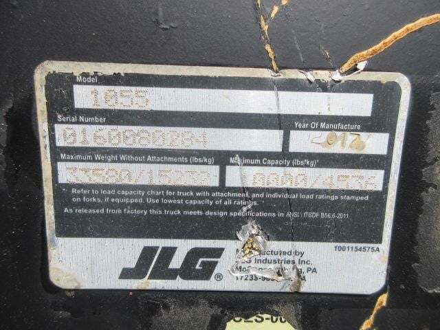 2017 JLG 1055-23