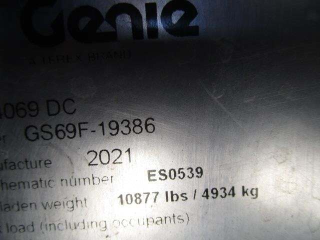 2021 Genie GS-4069 DC-15