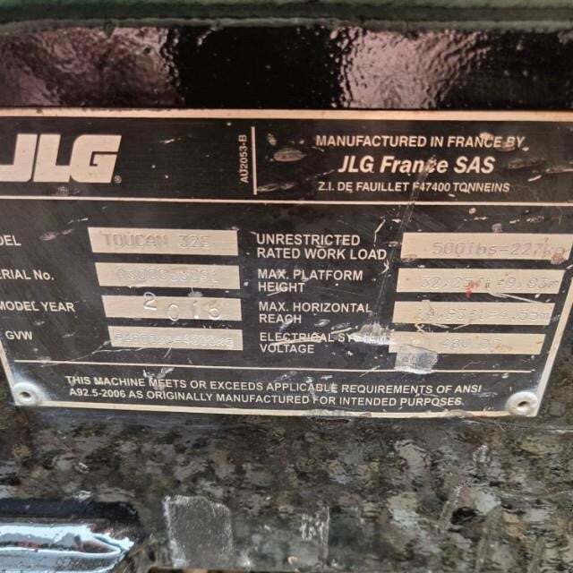 2015 JLG Toucan 32E-9