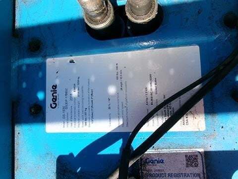 2018 Genie GS-1930-12