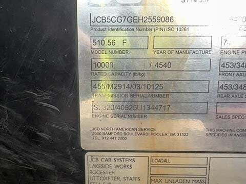2017 JCB 510-56-21