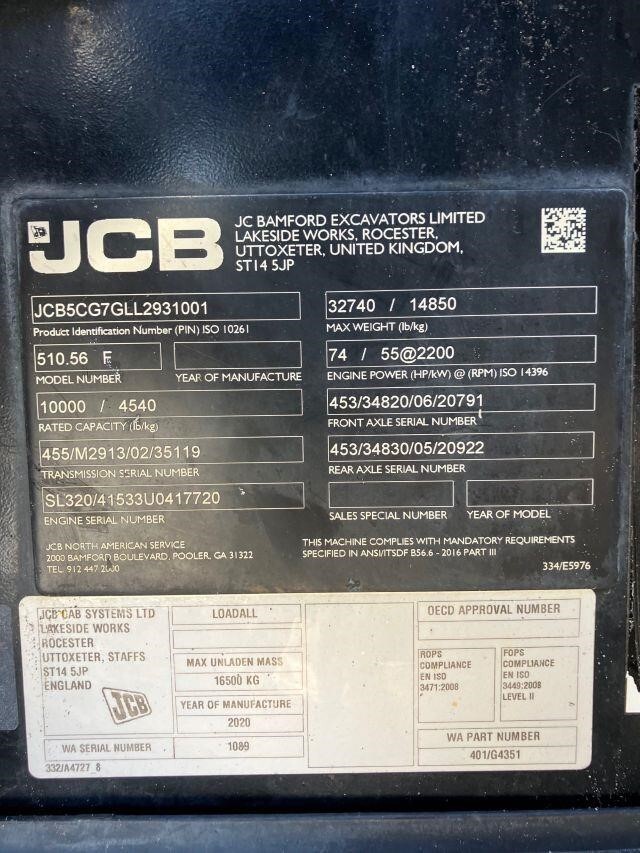 2020 JCB 510-56-6
