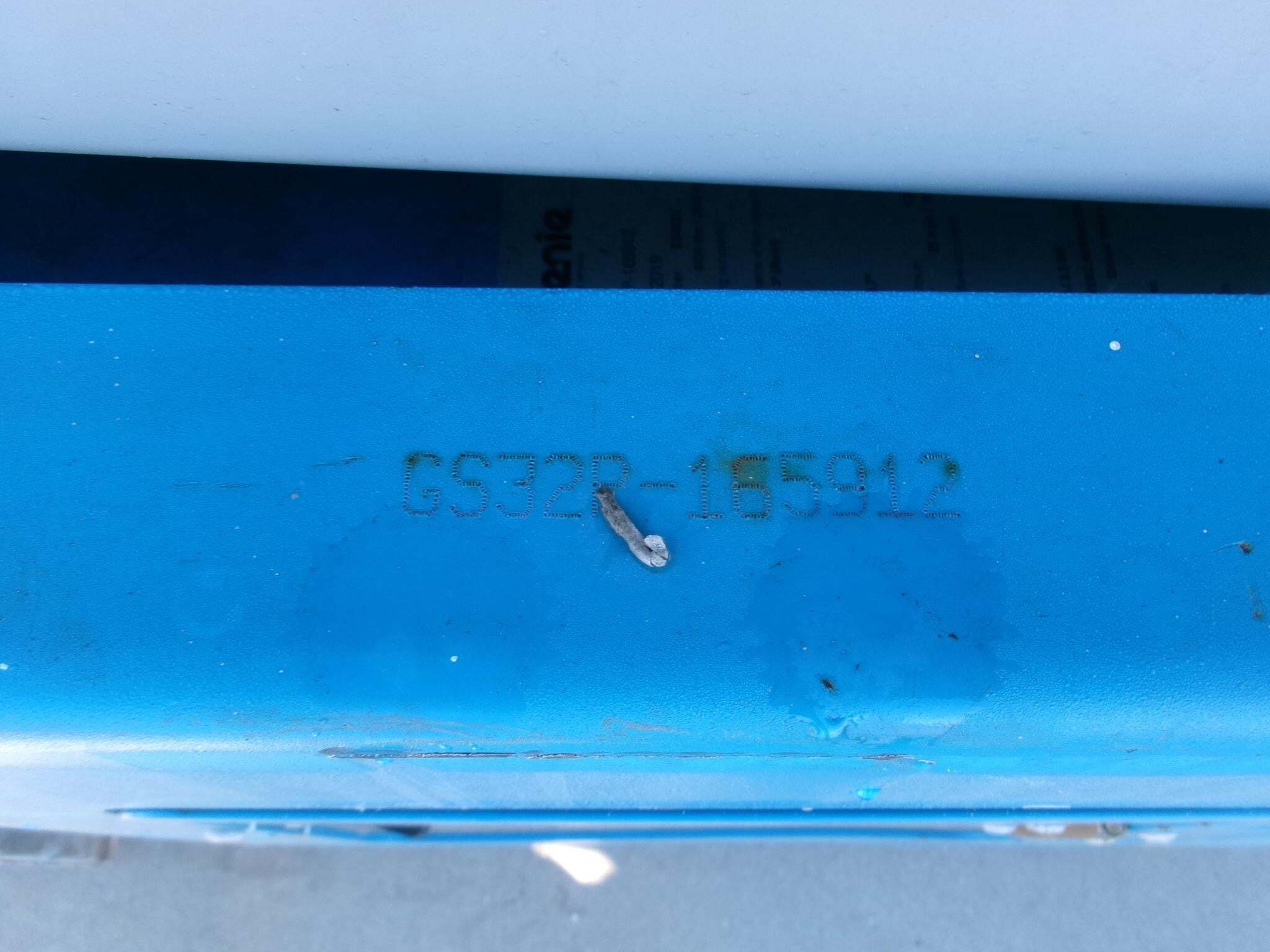 2019 Genie GS-2632-10