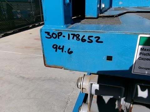 2018 Genie GS-1930-14