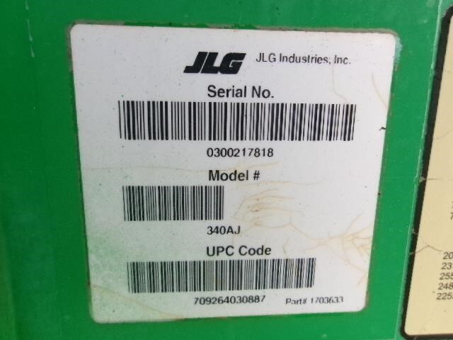2016 JLG 340AJ-22