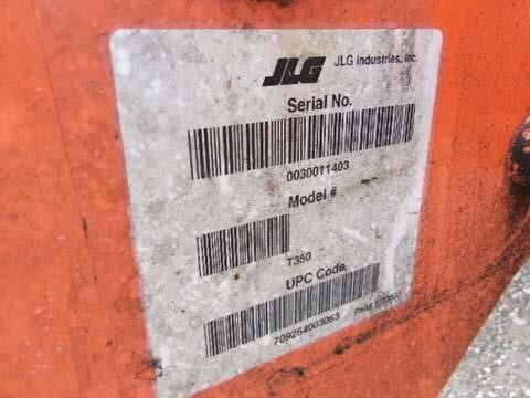 2019 JLG T350-25
