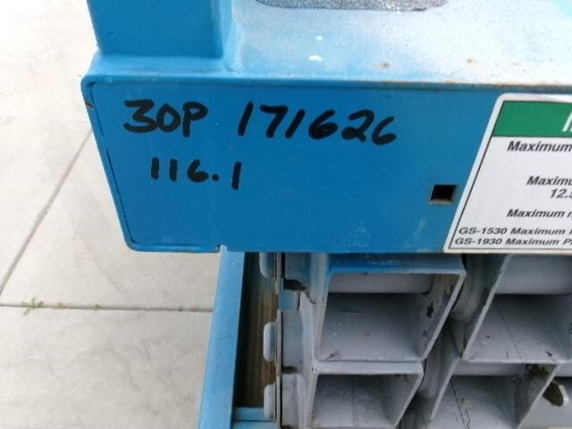 2017 Genie GS-1930-13