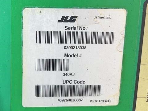 2016 JLG 340AJ-34