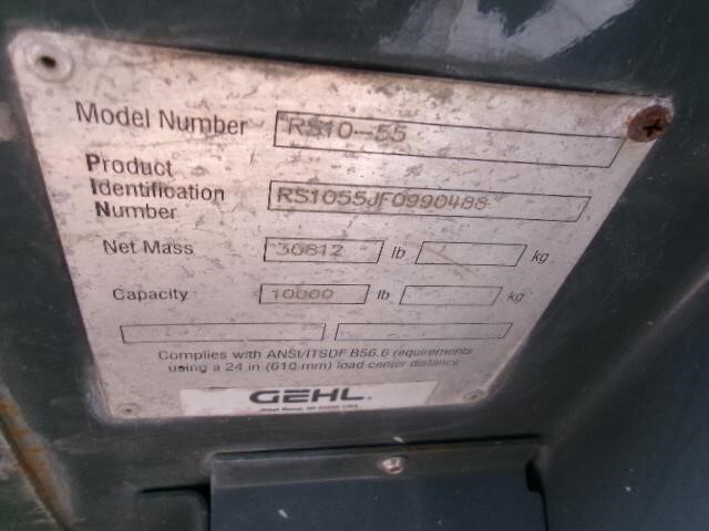 2014 Gehl RS10-55-26