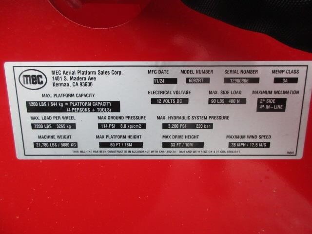 2024 MEC 6092RT-36