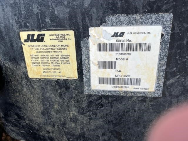 2018 JLG 1644-18