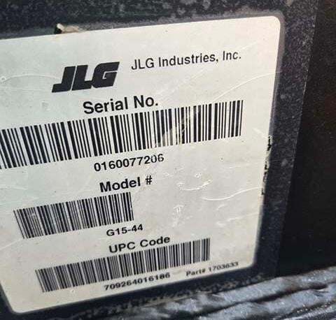 2016 JLG G15-44A-16