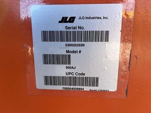2018 JLG 800AJ-19