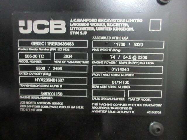 2025 JCB 505-20 TC-31