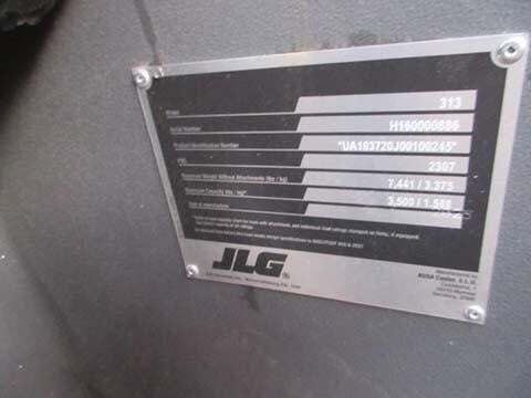 2026 JLG 313-54