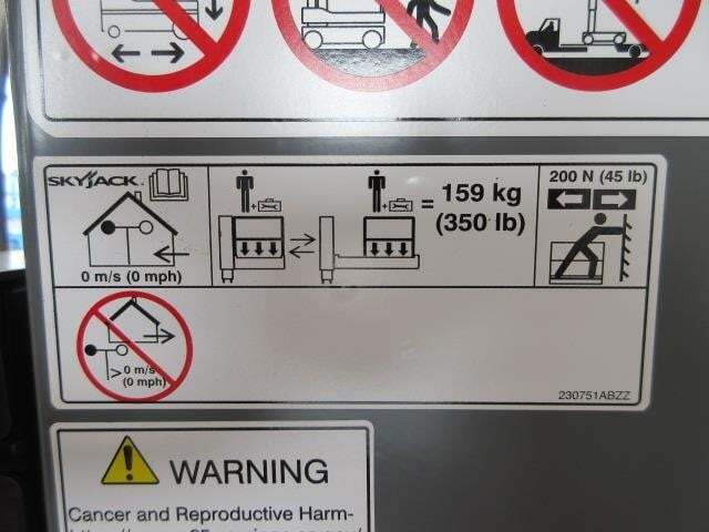 2026 Skyjack SJ20 E-23